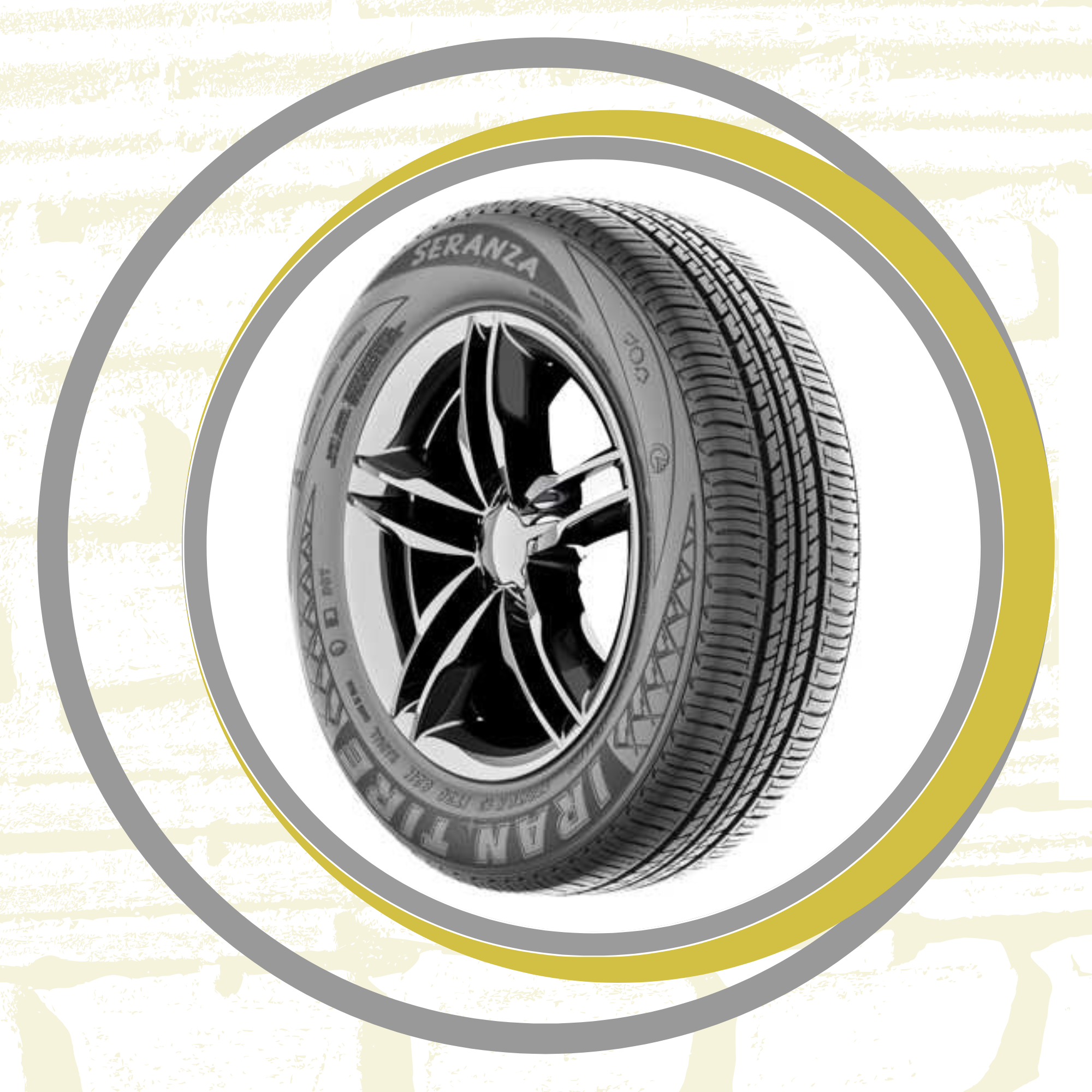 تایر ایران تایر سرانزا 175/70R13