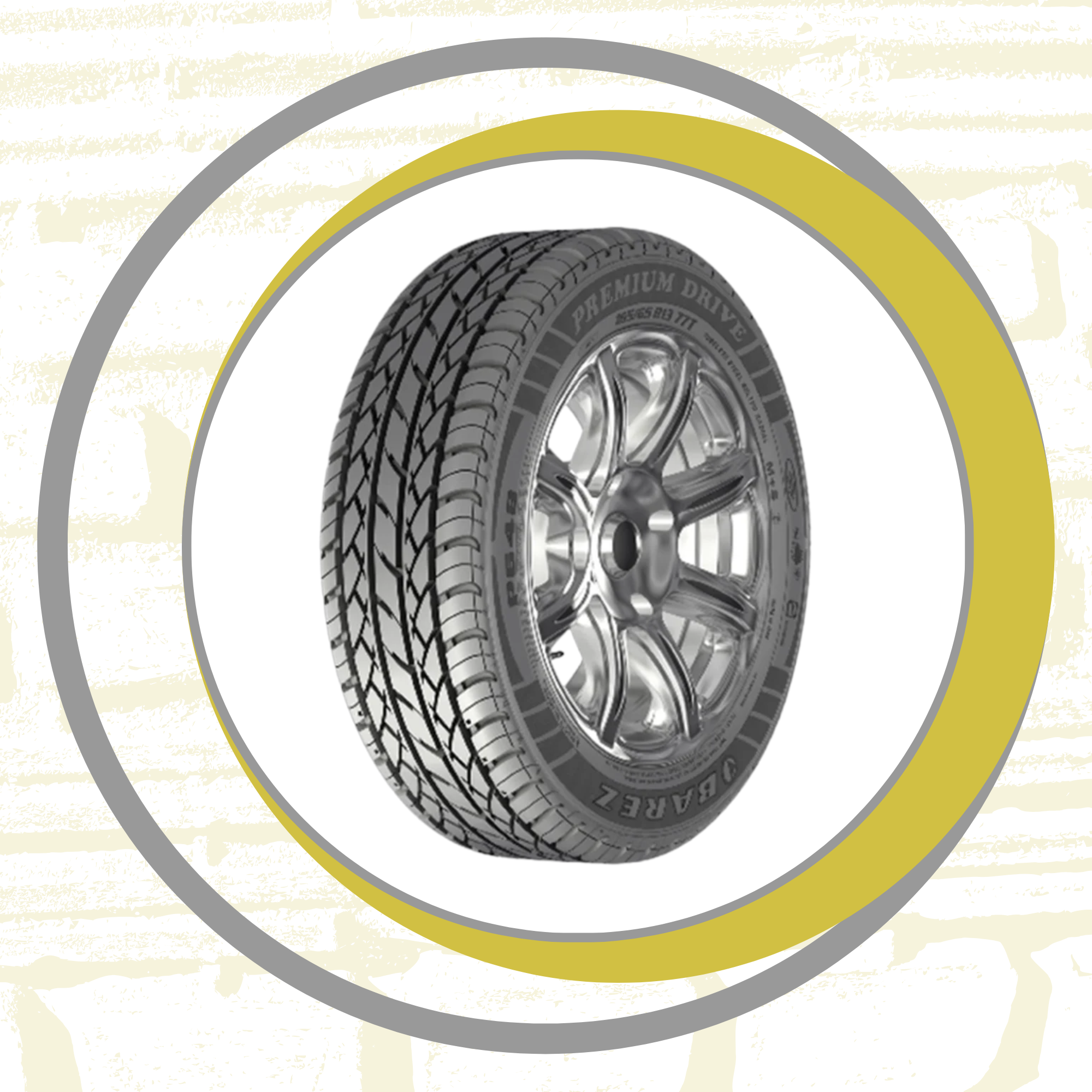 رادیال سواری بارز 165/65R13 P648