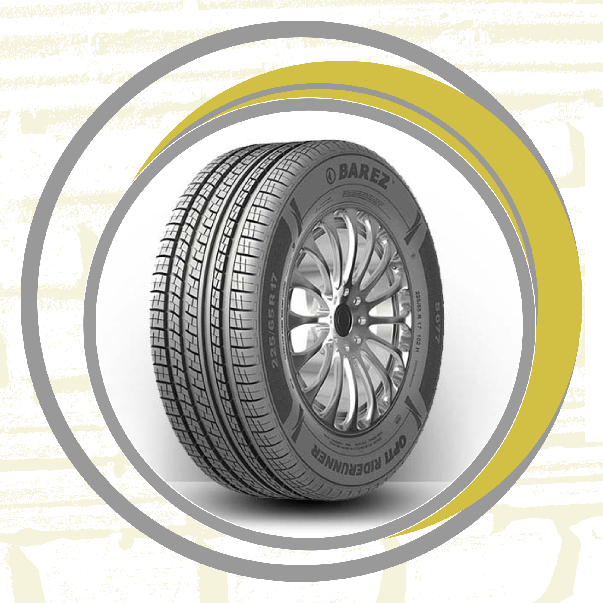بارز درجه یک 17-65-225 SUV S677