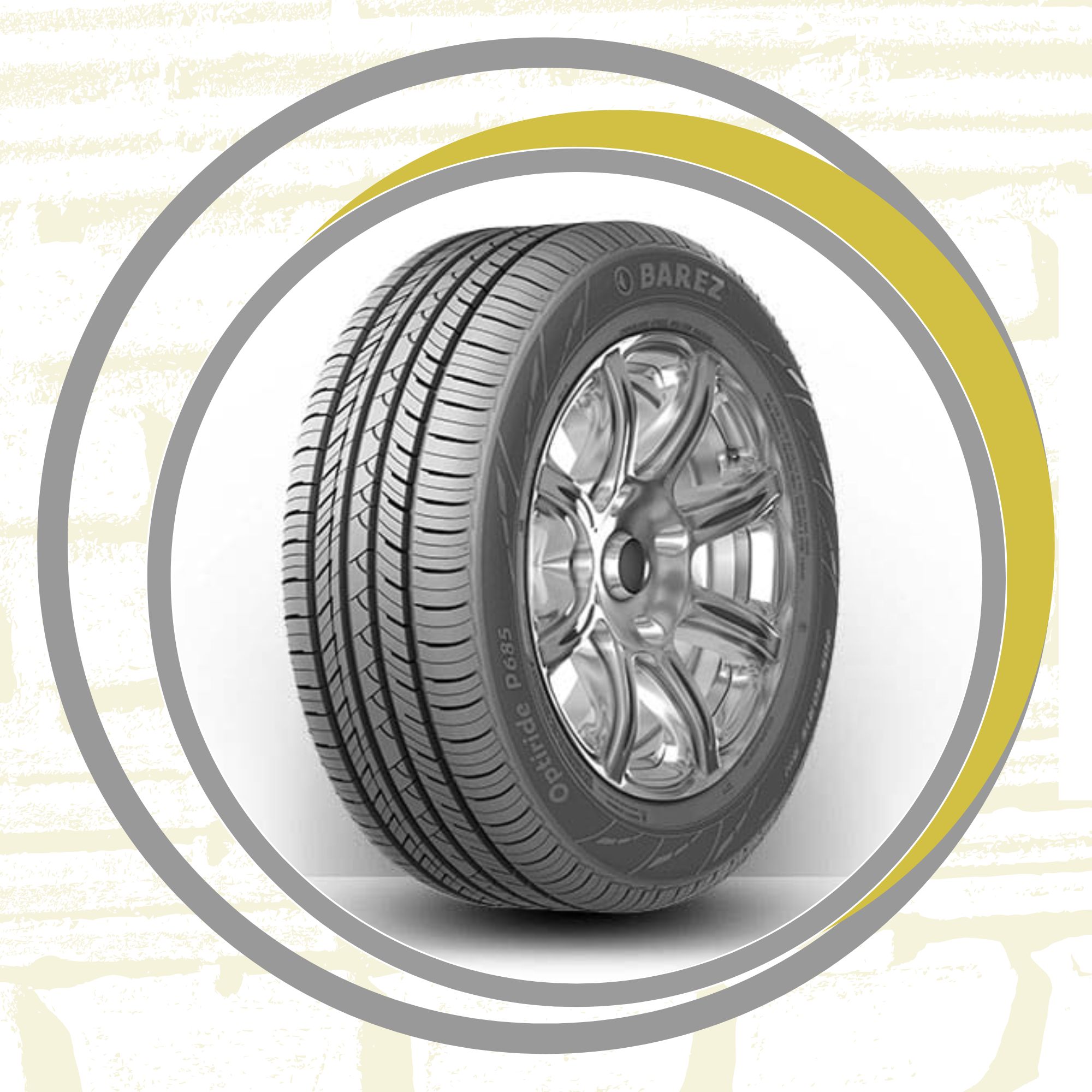 بارز درجه دو 205/50R17 P685 OPTIRIDE